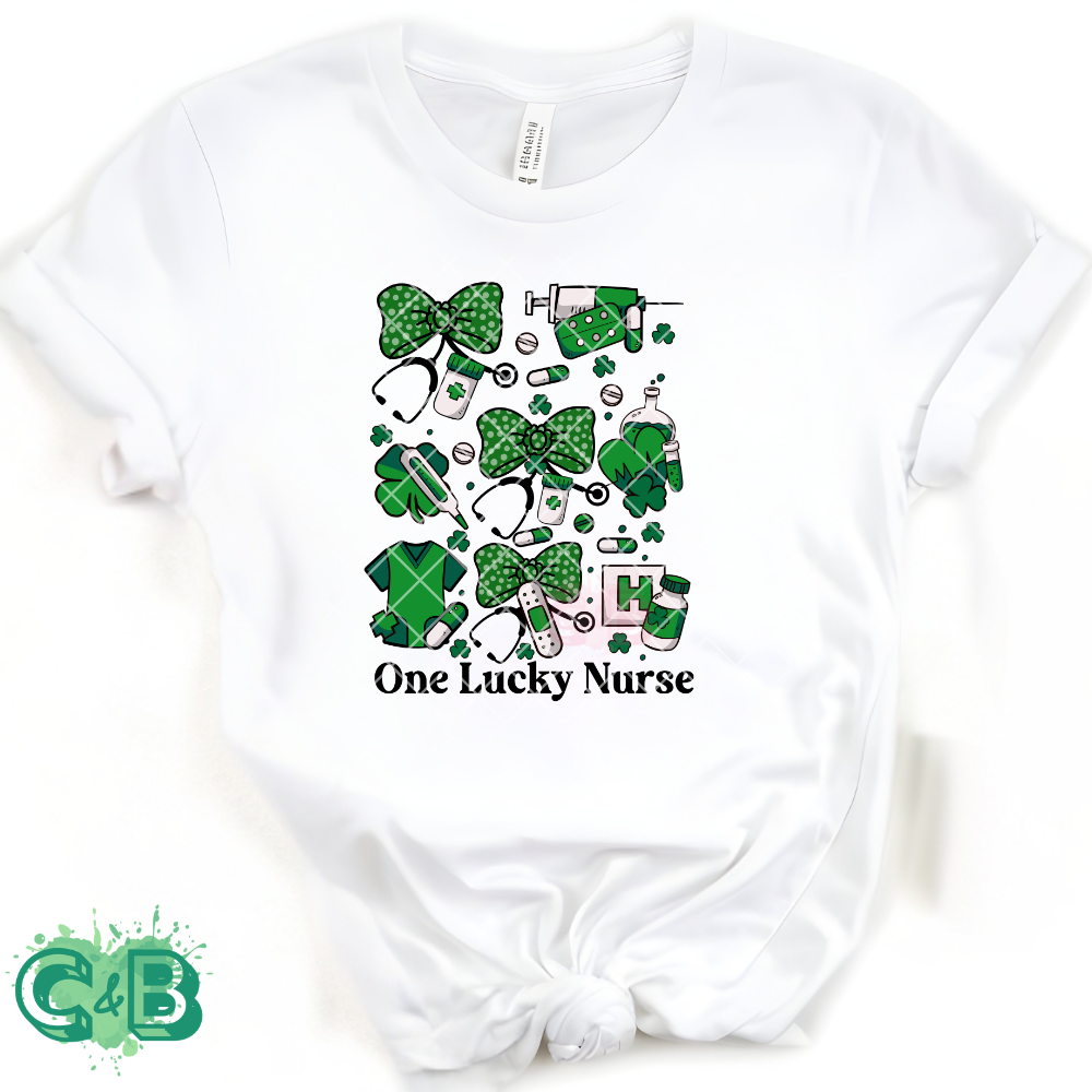 One Lucky Nurse Clovers PNG