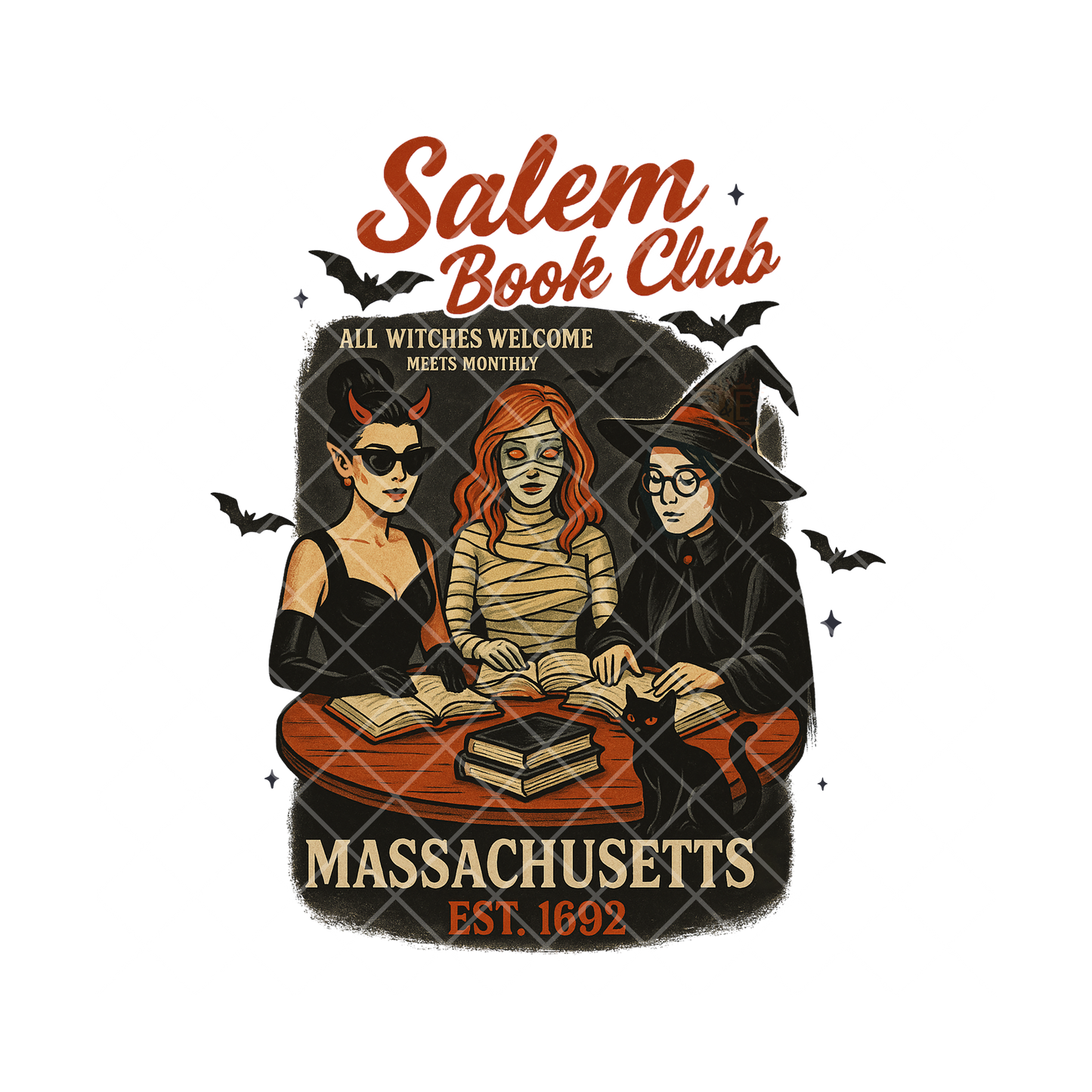 Salem Book Club Mass PNG File
