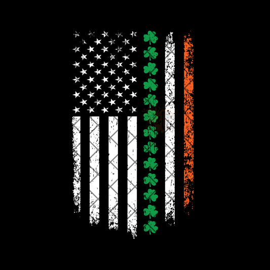 St Patrick’s day US Flag PNG