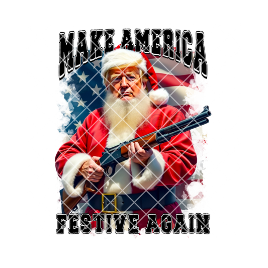 Make America Festive Again PNG