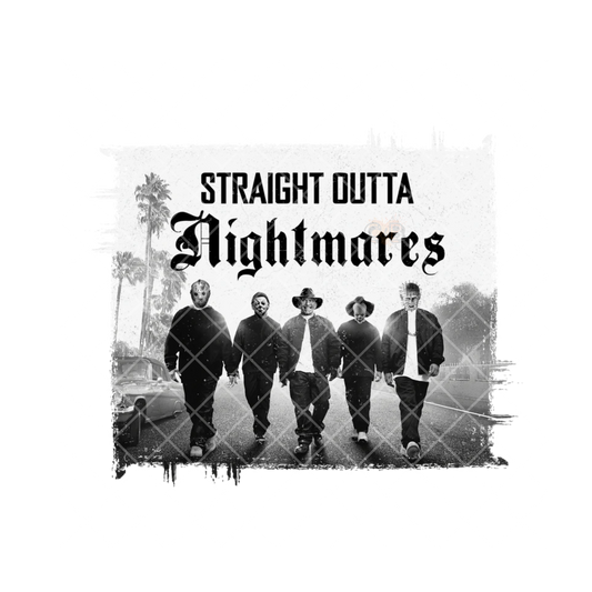 Straight Out Of Nightmares PNG File