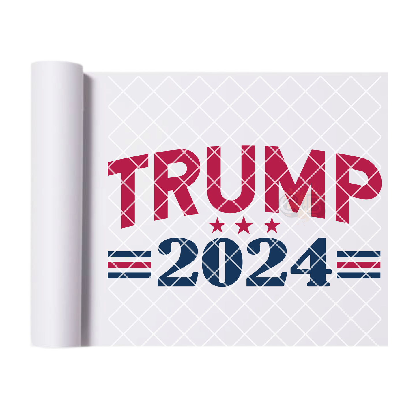 Trump Red Stars 2024 DTF Transfer