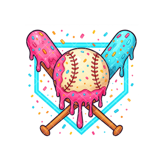 Icecream Baseball Club PNG