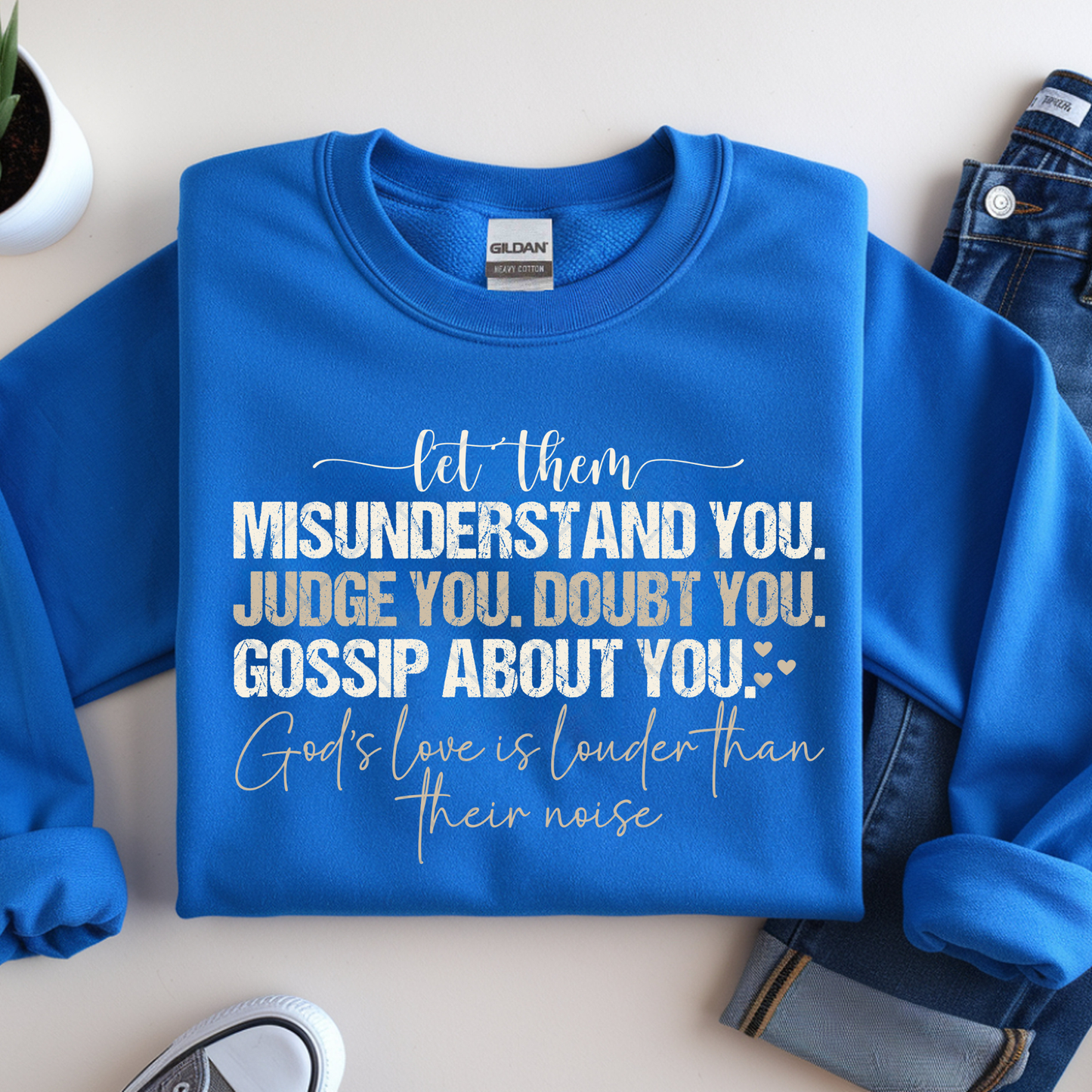 Let Them Misunderstand You Quote - Premium Graphic T-Shirt for Casual Wear