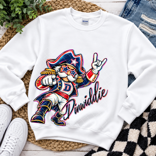 Dinwiddie High Larger Than Life Collection - Premium Graphic T-Shirt for Casual Wear