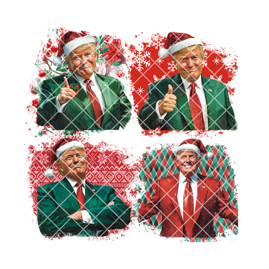 Trump Holiday Snap Shots PNG