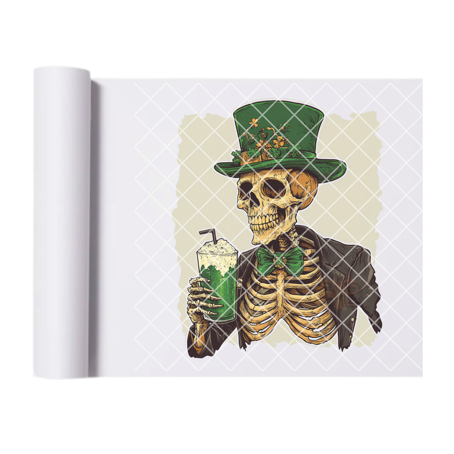 Celebrate St. Patty Day - Direct Print Film Transfer for T-Shirts, Cotton, Polyester & Blends - High-Quality DTF Print
