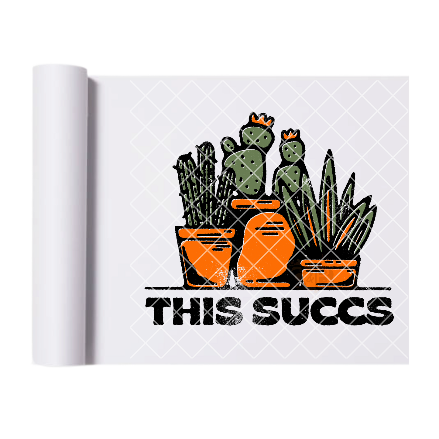 This succs DTF film t shirt transfer
