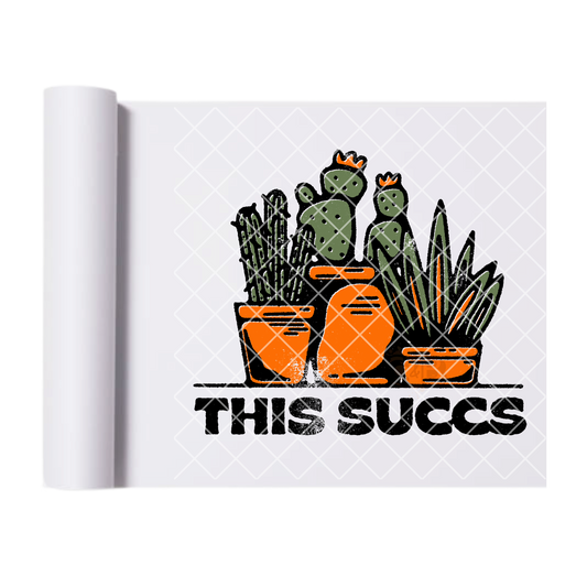 This succs DTF film t shirt transfer