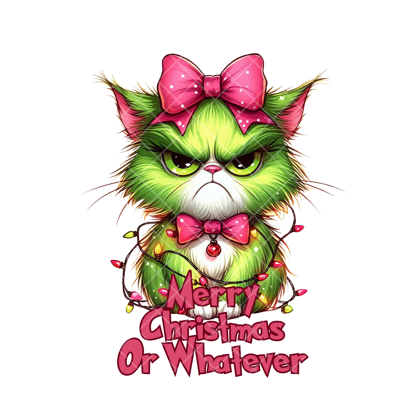 Merry Christmas Or Whatever - PNG File