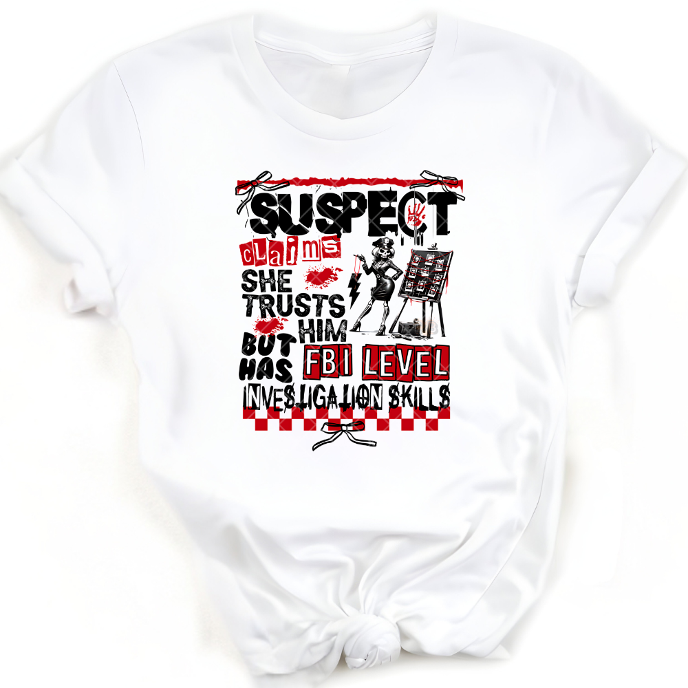 Trust The Suspect PNG