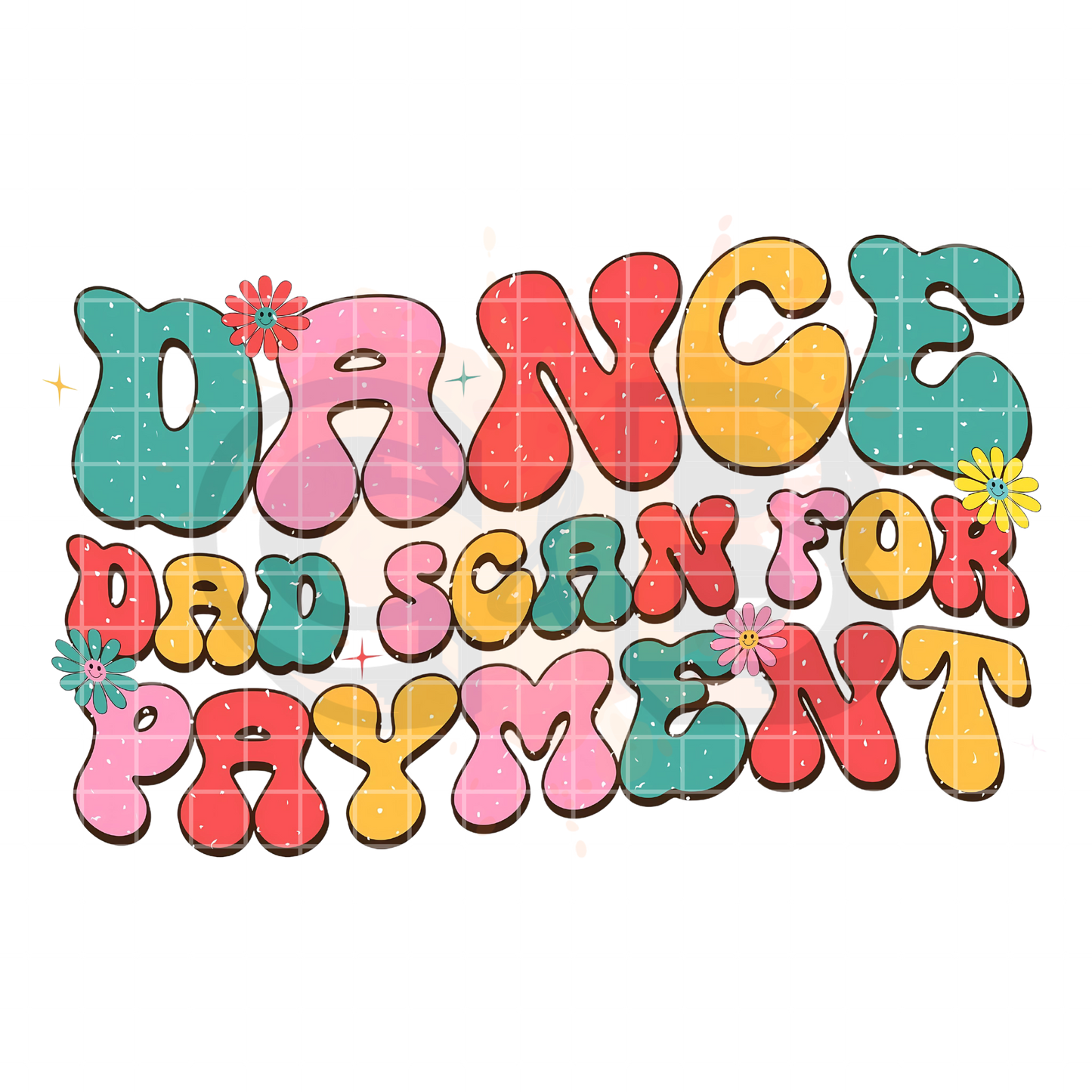 Dance Dad Scan For Payment T-Shirt