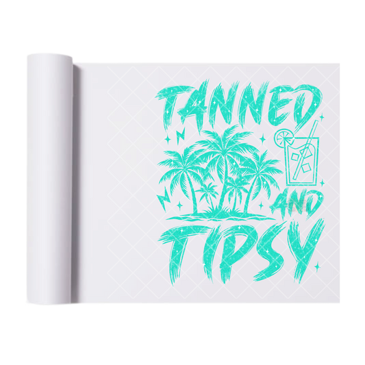 Tanned - Direct Print Film Transfer for Trendy T-Shirts, Cotton, Polyester & Blends - High-Quality Print
