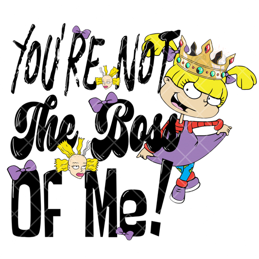 Angelica Not The Boss Of Me PNG