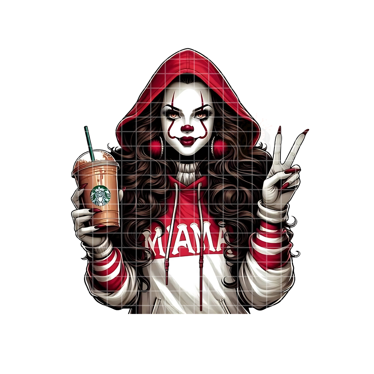 Pennywise MAMA Striped Hoodie T-Shirt