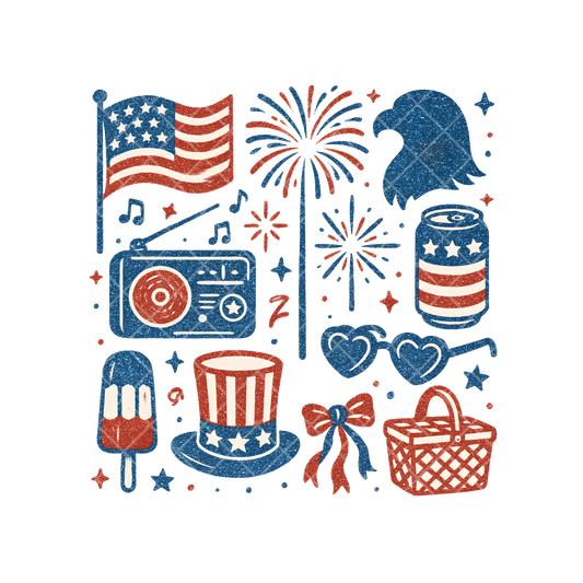 Star Spangled Summer PNG