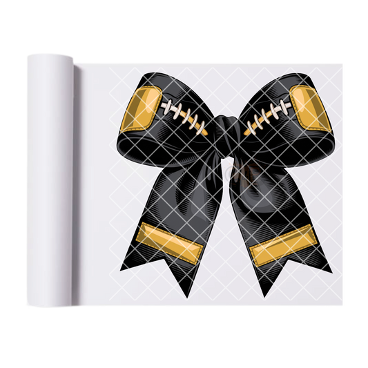 Football pants bow DTF film t shirt transfer