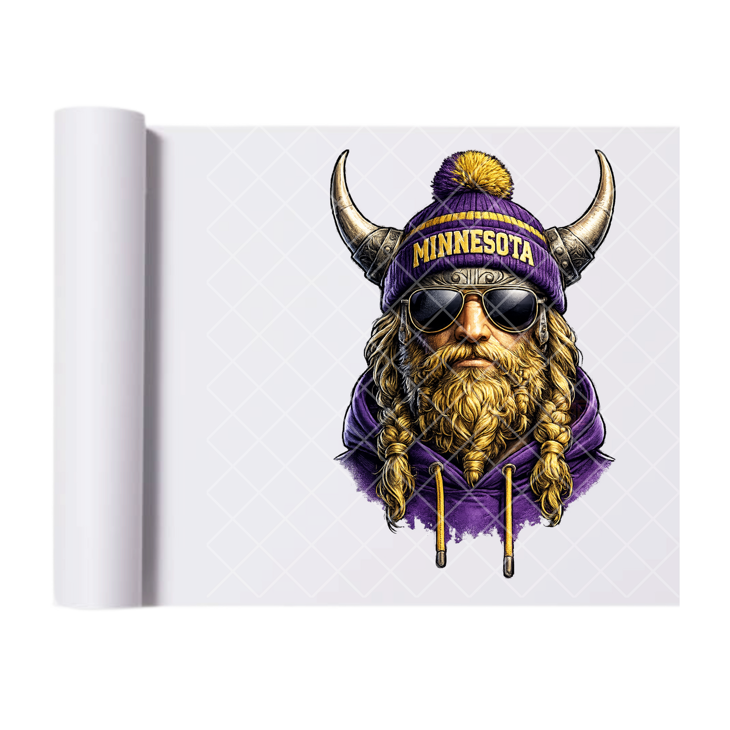 Minnesota Football - Direct Print Film Transfer for T-Shirts, Cotton, Polyester & Blends - High-Quality Print
