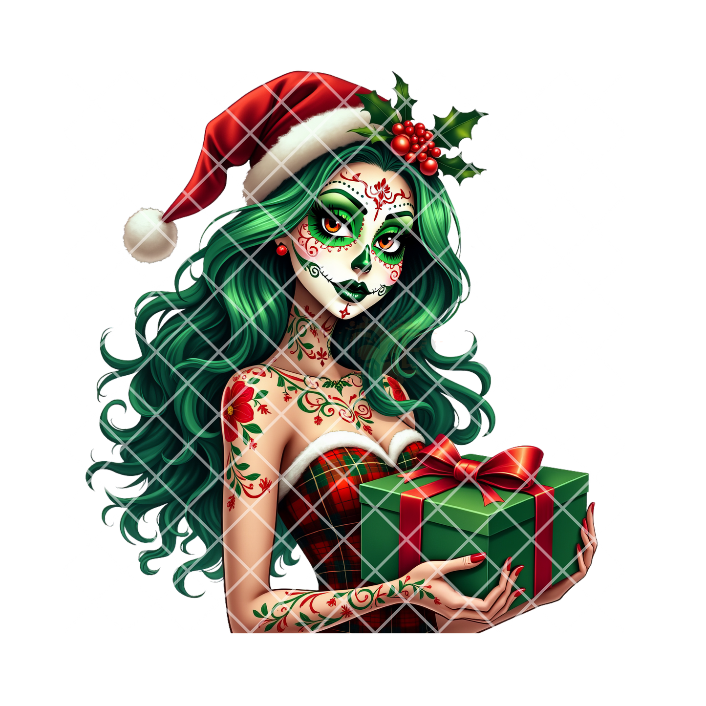 Dead Christmas Green PNG