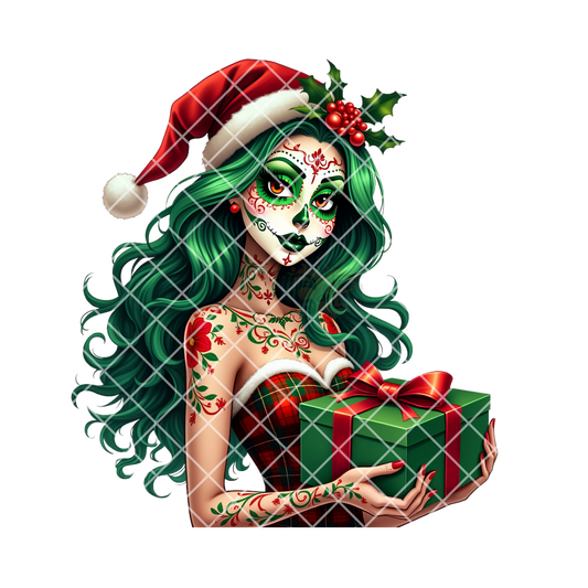 Dead Christmas Green PNG