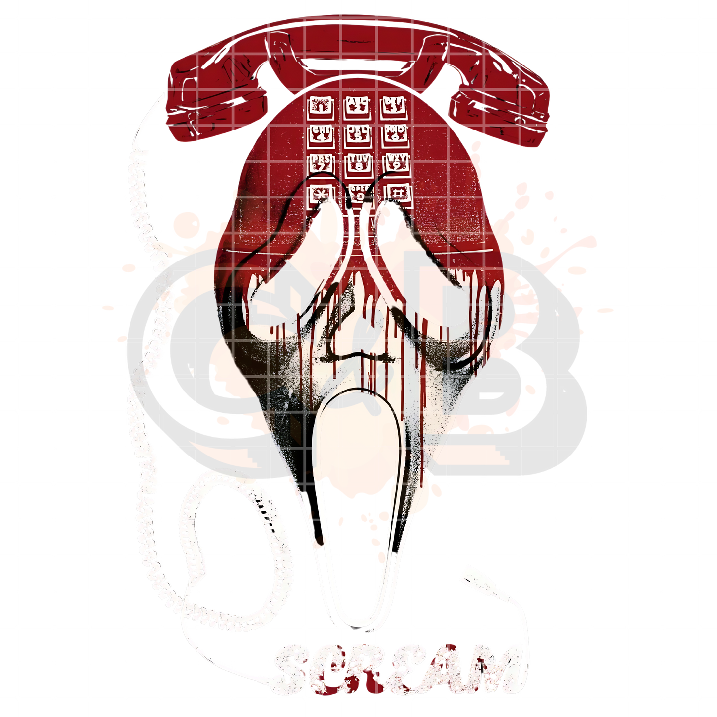 Scream Artwork PNG