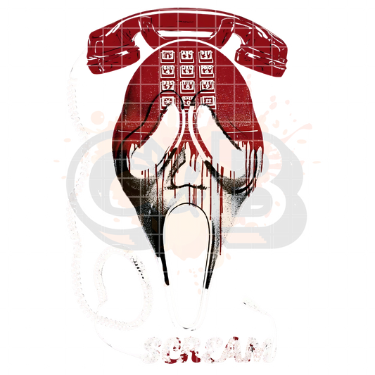 Scream Artwork PNG