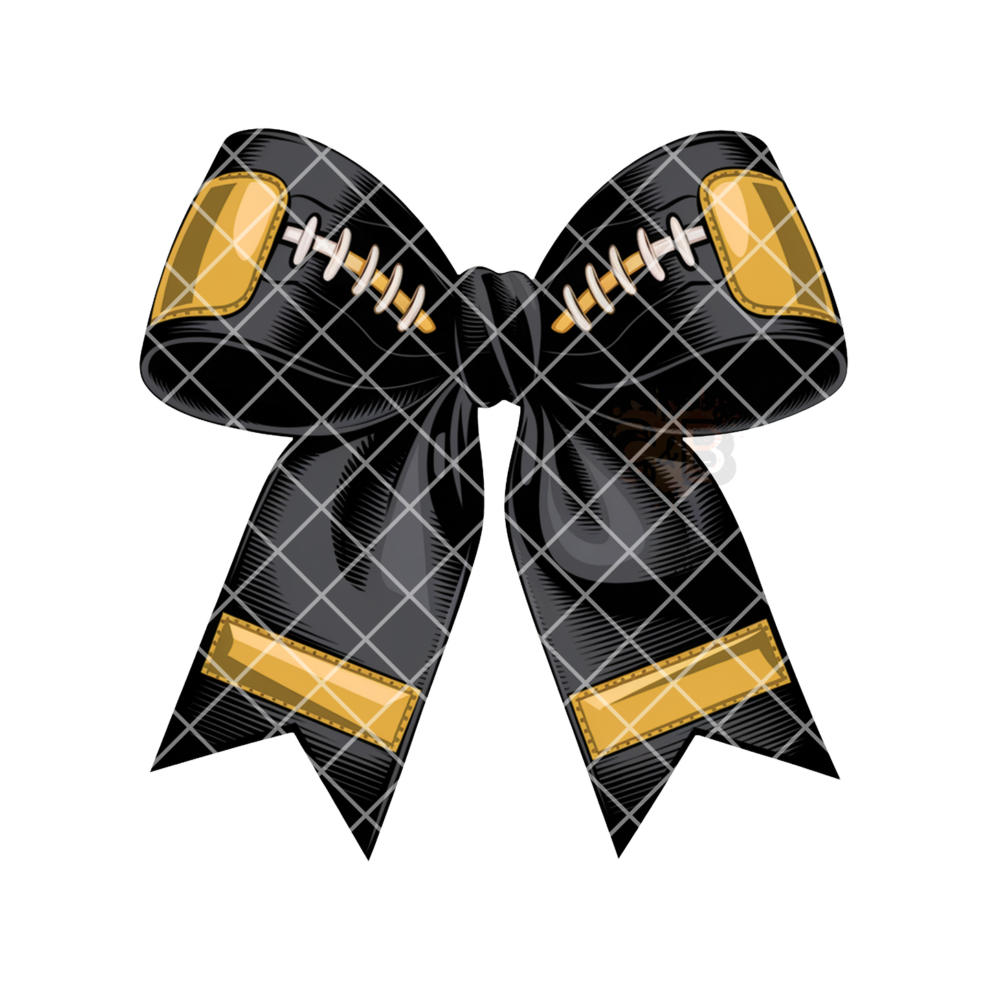 Football pants bow PNG