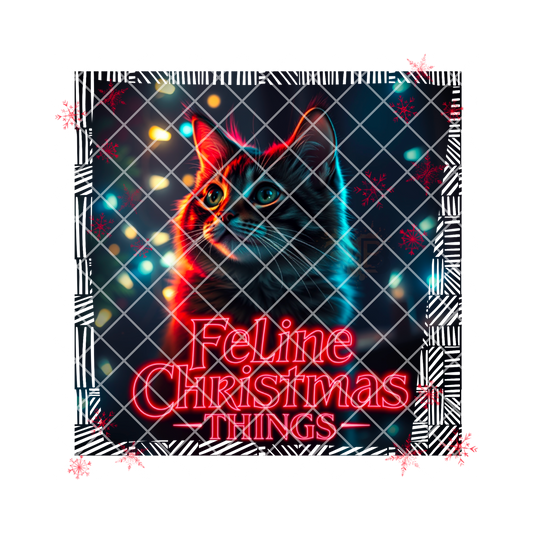 Feline christmas things PNG