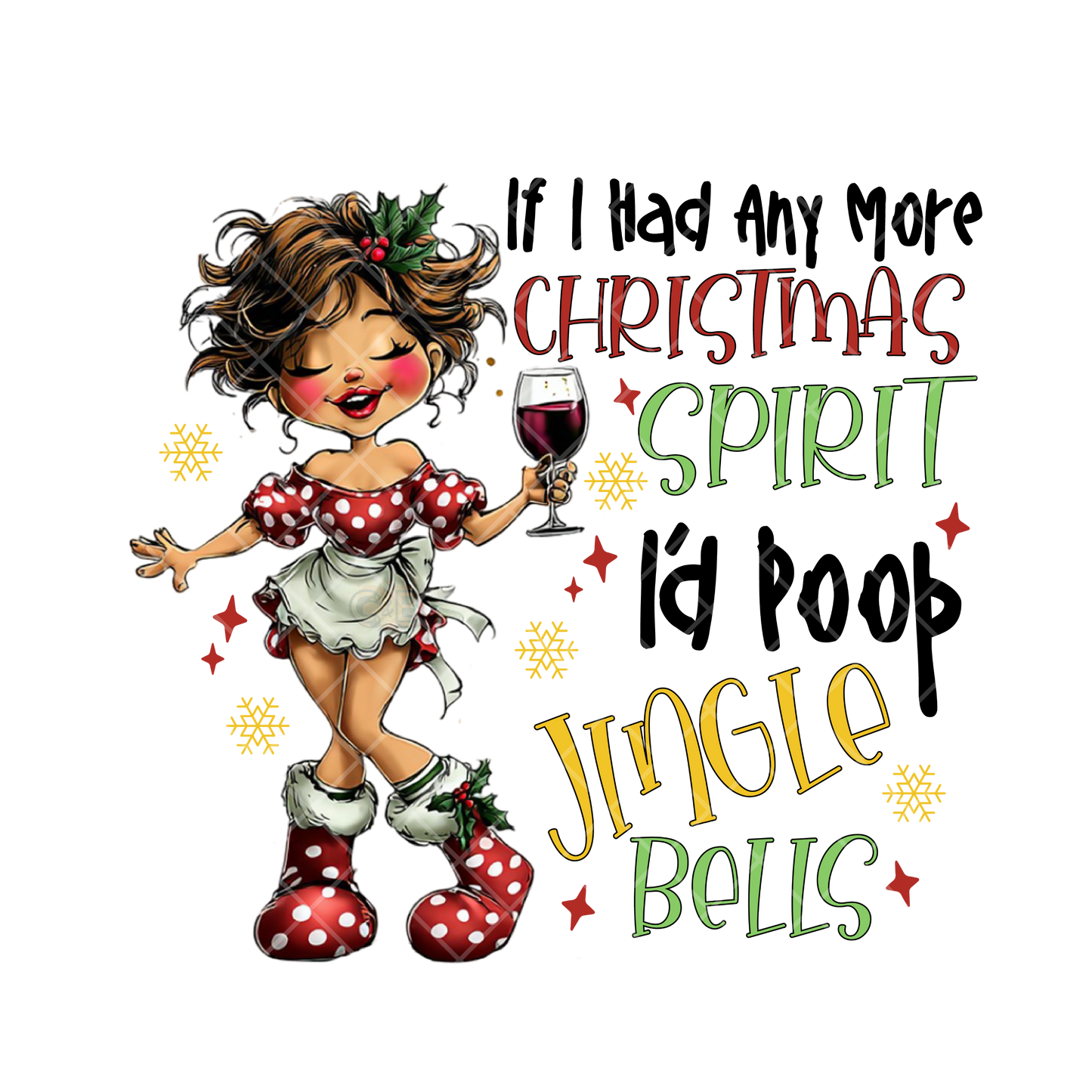 Jingle Bell Spirit PNG File