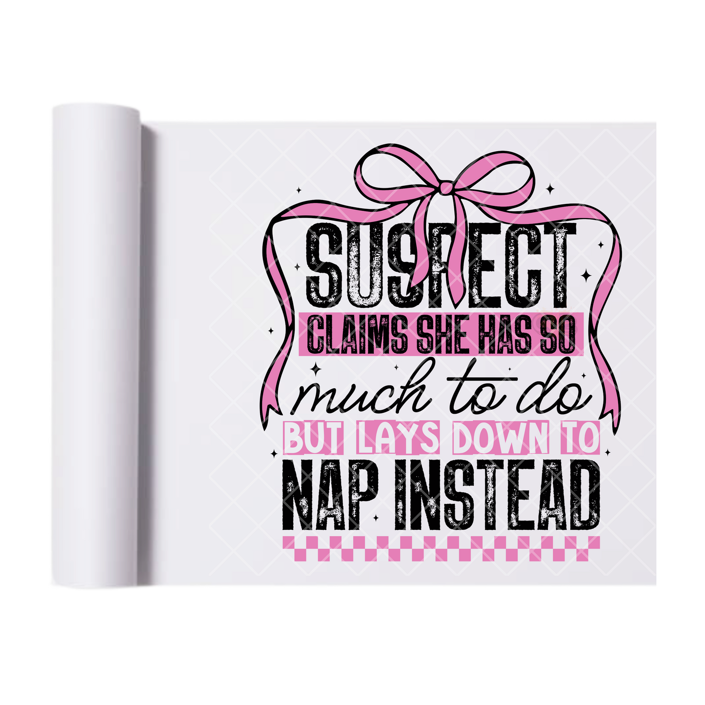 Napped Instead - Direct Print Film Transfer for T-Shirts, Cotton, Polyester & Blends - High-Quality Print