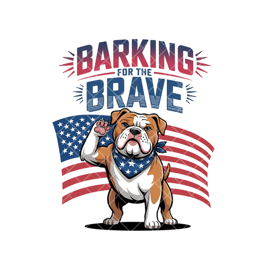 Barking Brave PNG