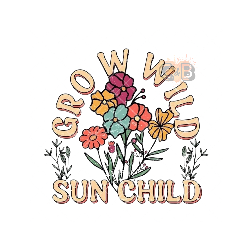 Grow Wild Sunchild PNG