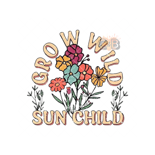 Grow Wild Sunchild PNG