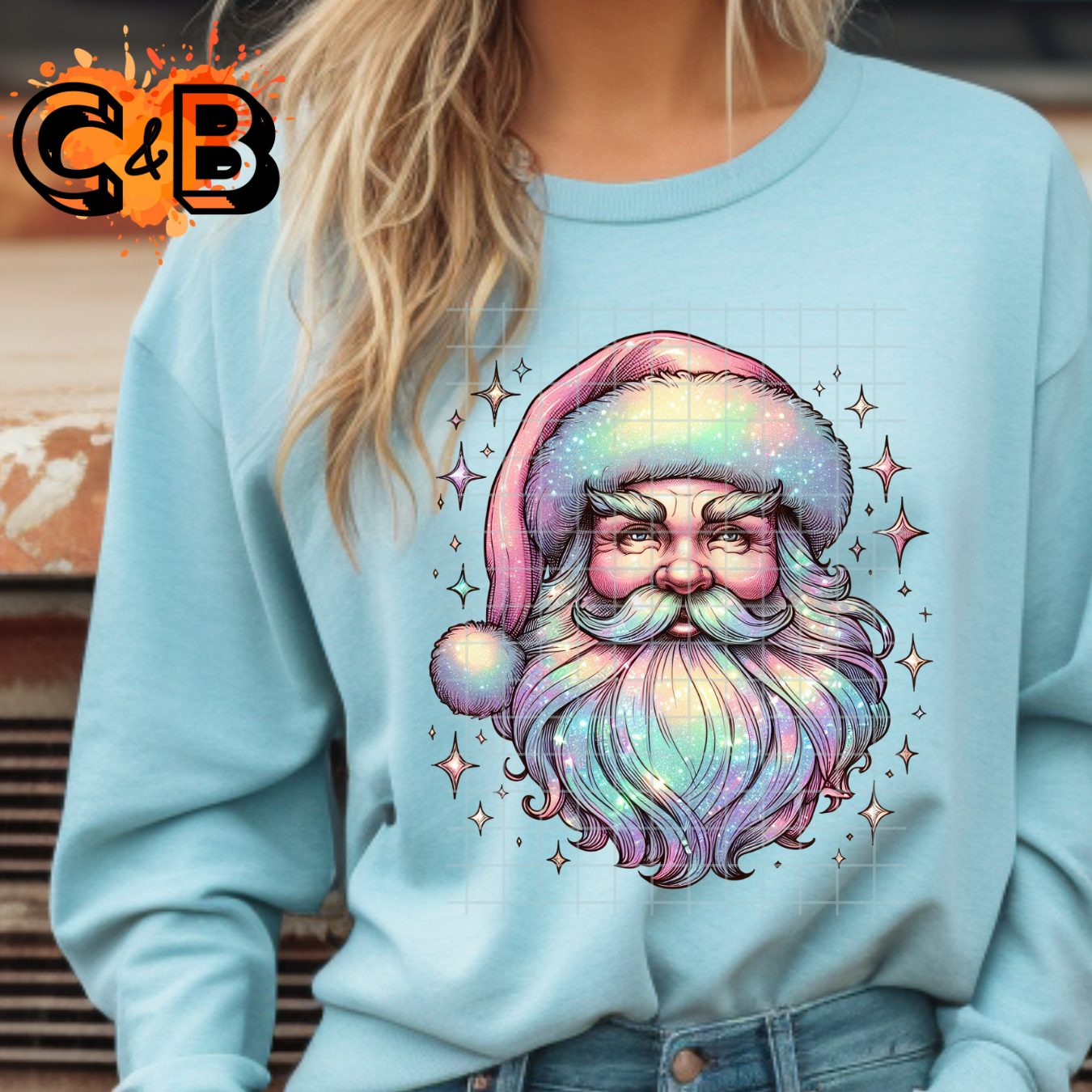 Shimmering Santa Claus T-Shirt