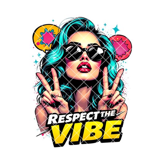 Respect the vibes babe PNG