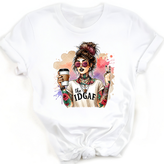 Bold Babe in Red Shades - Premium Graphic T-Shirt for Casual Wear