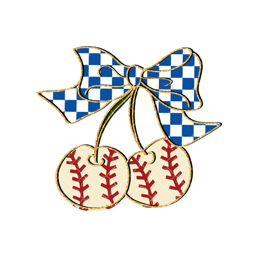 Baseball Cherrys PNG