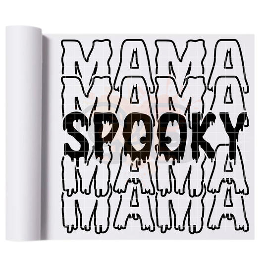 Spooky MAMA DTF Transfer