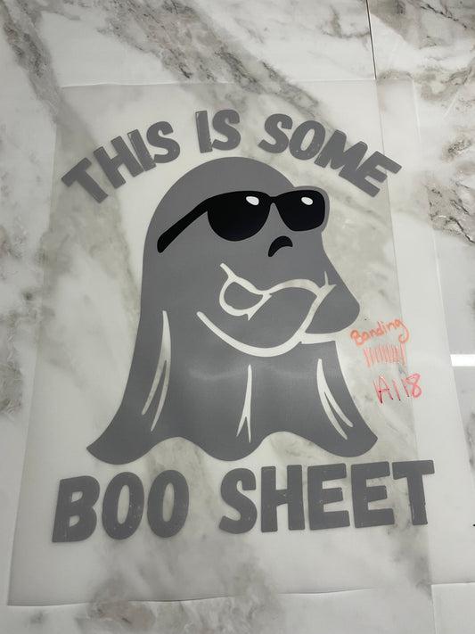 Boo sheet #A118 Discount Print