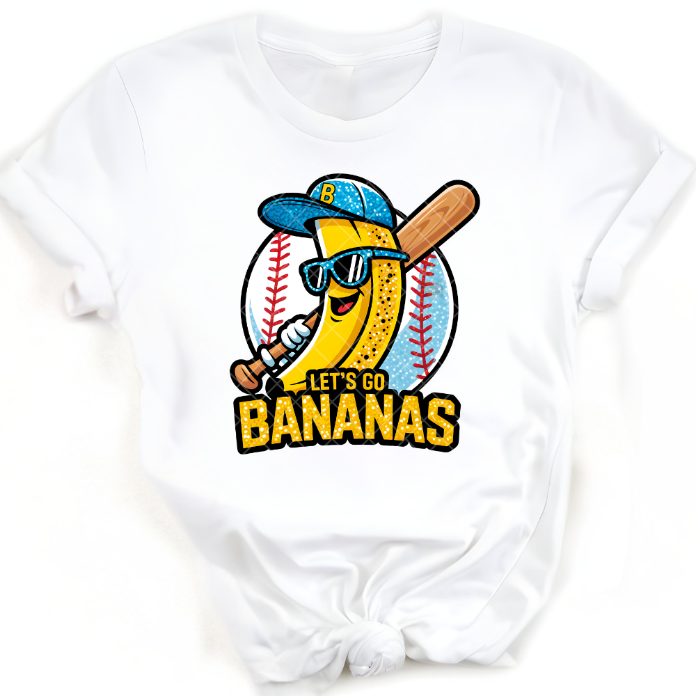 Let’s Go Bananas - Premium Graphic T-Shirt for Casual Wear