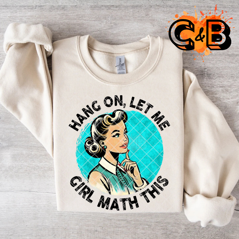 Hang on let me girl math this DTF film t shirt transfer