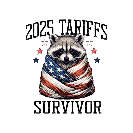 2025 Tariffs Survivor PNG