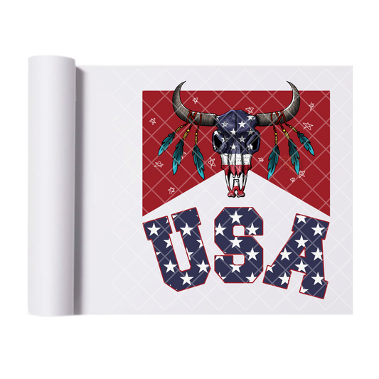 American Heritage USA - Direct Print Film Transfer for Trendy T-Shirts, Cotton, Polyester & Blends - High-Quality Print