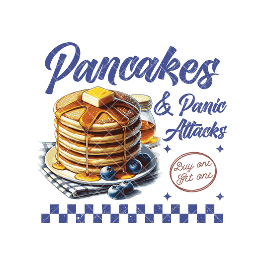 Pancakes And Panic Attacks PNG