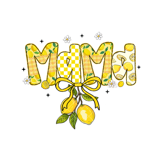 Mama Ribbon Lemons PNG