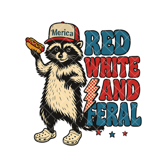Patriot Raccoon Hotdog PNG