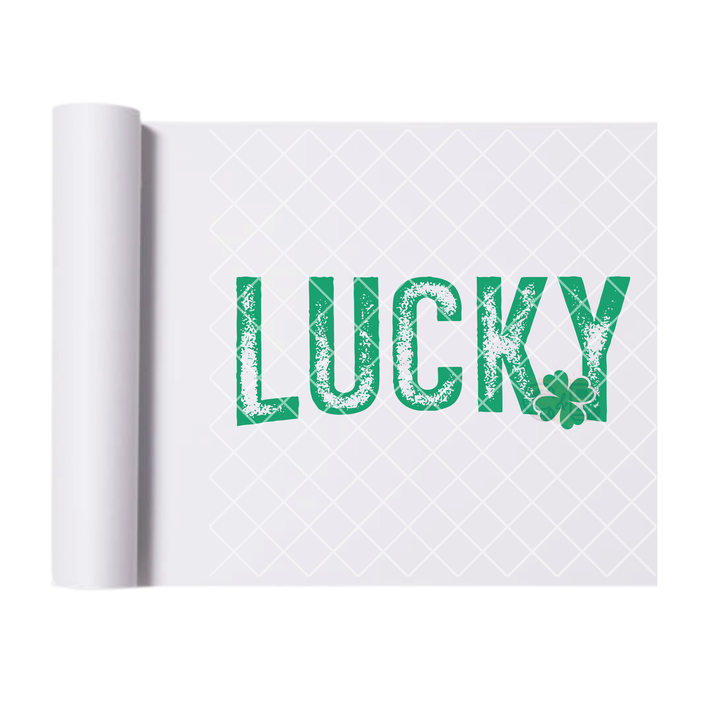 Lucky Stamped - Direct Print Film Transfer for T-Shirts, Cotton, Polyester & Blends - High-Quality DTF Print