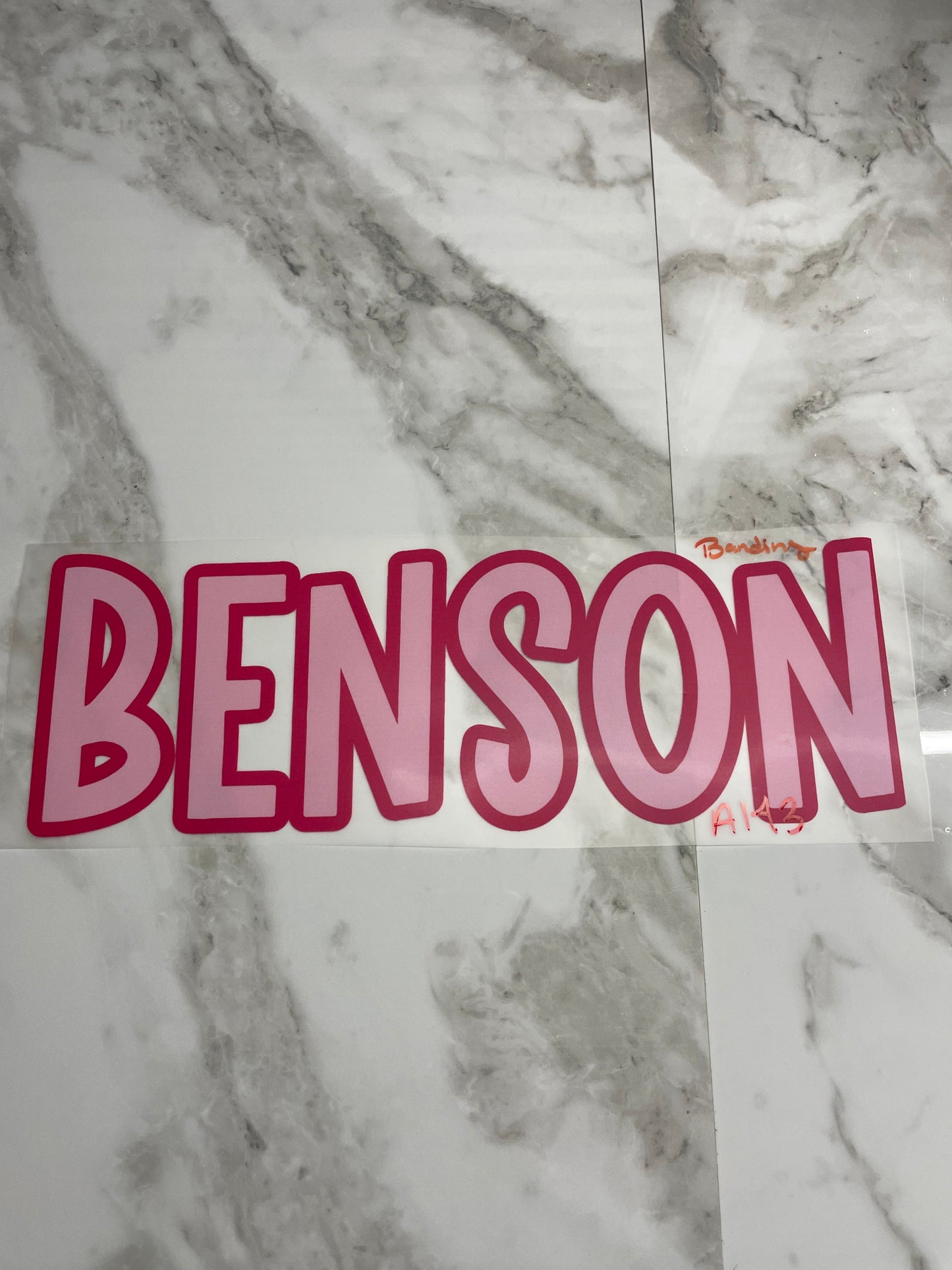 Benson #A143 Discount Print