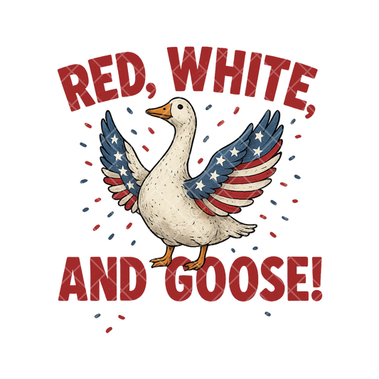 Red White And Goose PNG