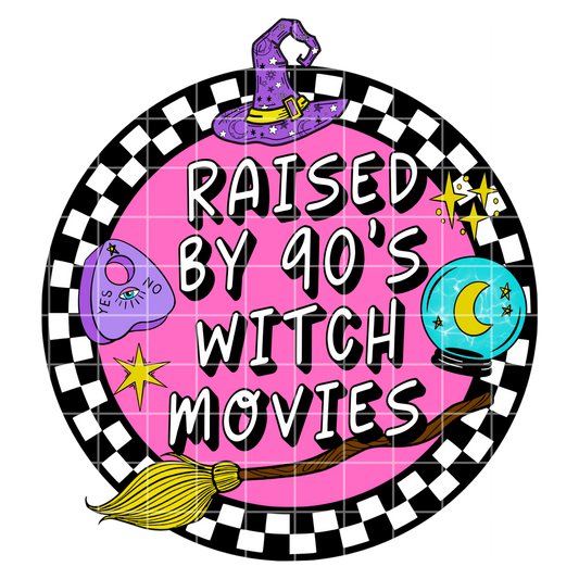 Raised By 90s Witch Movies PNG